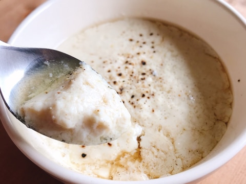 本当に簡単美味!黒胡椒の鹹豆漿(シェントウジャン)